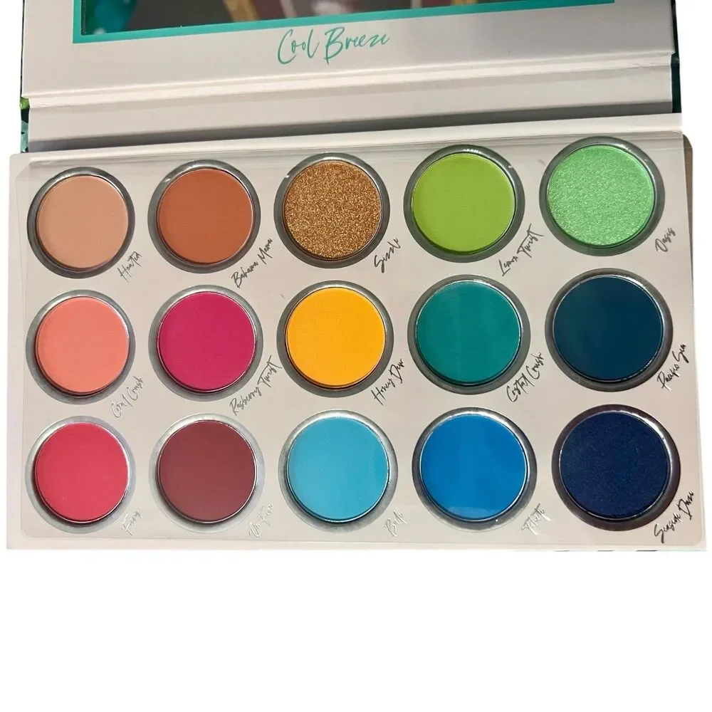 Be Bella Cosmetics COOL BREEZE Eyeshadow Artistry Palette